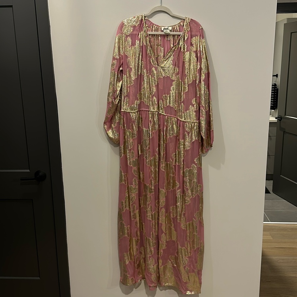 Anthropologie sheer dress by Pinnacle Sinruti Sancheti